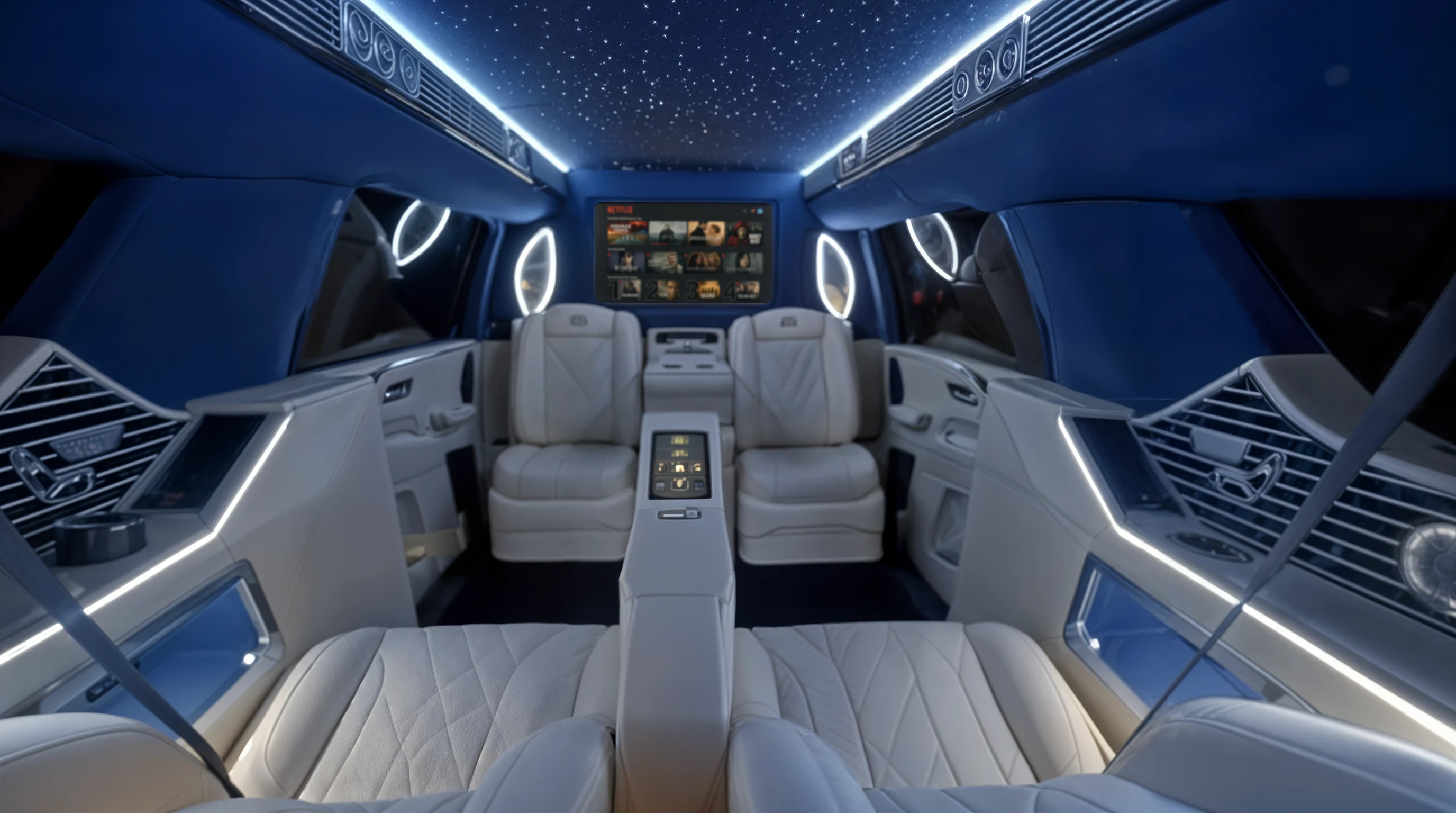 Cadillac Escalade, the rear cabin